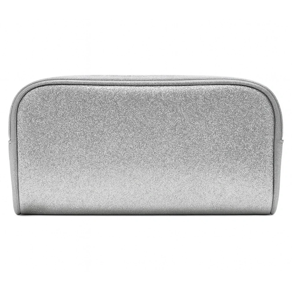 Silver Glitter Deluxe Pencil Pouch